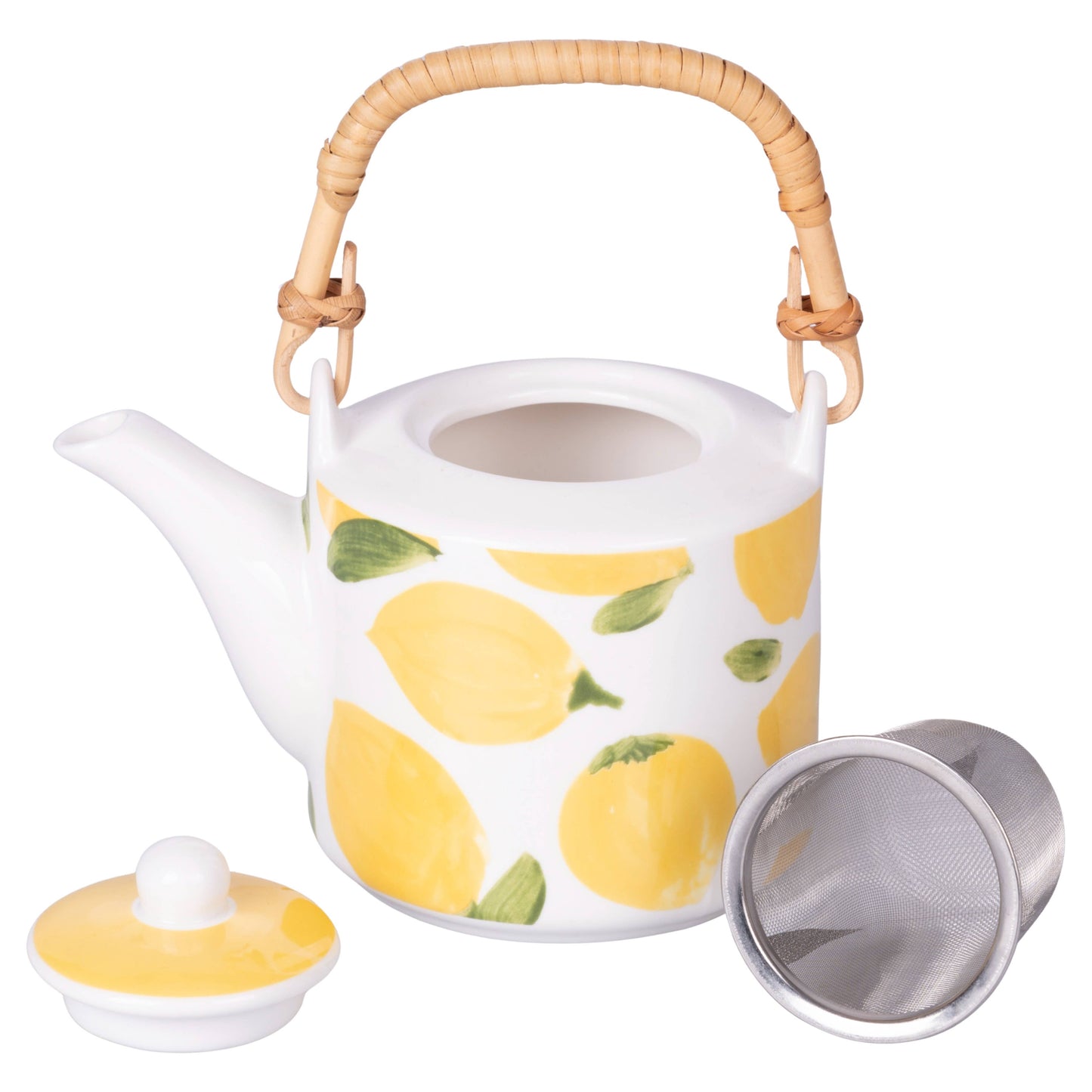 Fruit Life Set Teekanne + 2 Tassen Zitrone