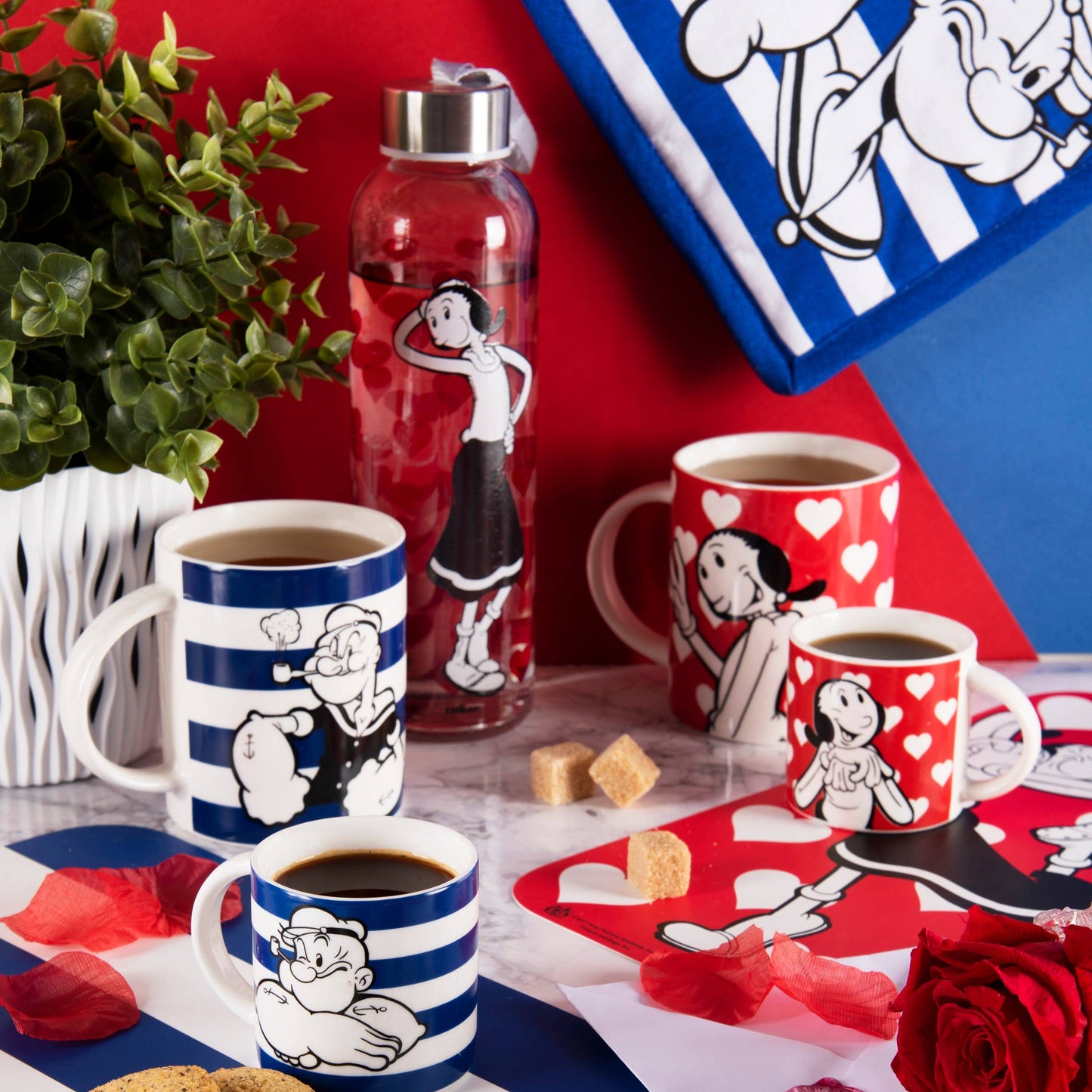 Tassen Set Popeye & Olivia