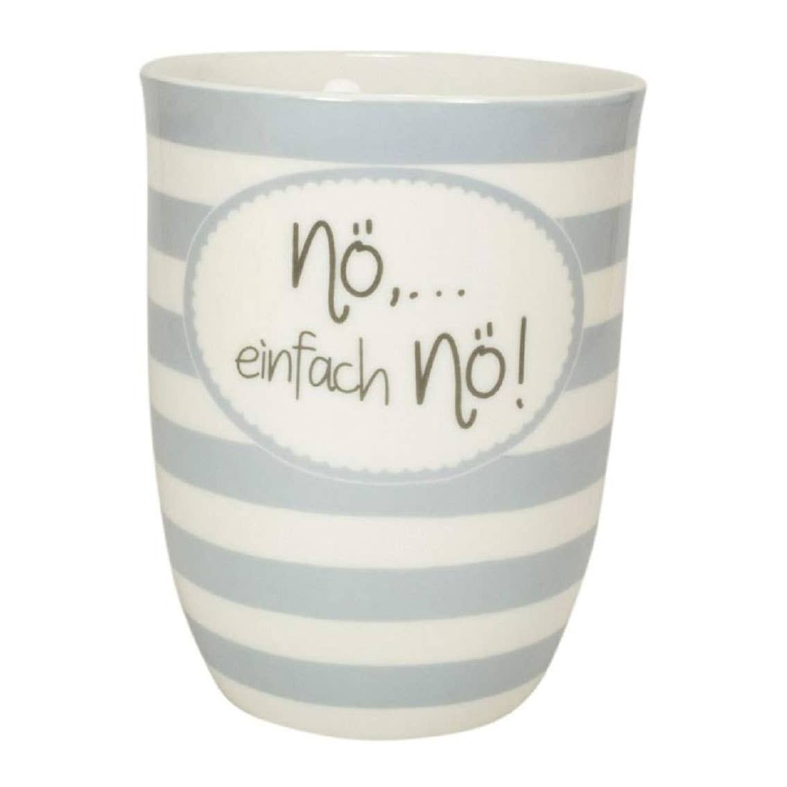 Tasse mit Botschaft "nö, .. einfach nö!"
