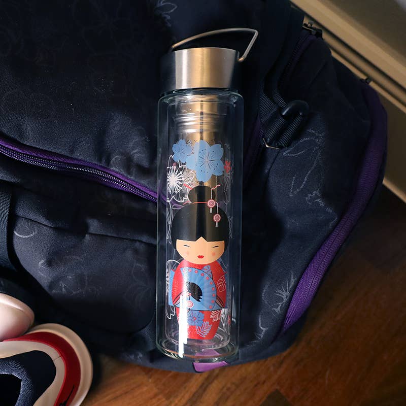Teebereiter FLOWTEA "Little Geisha red"