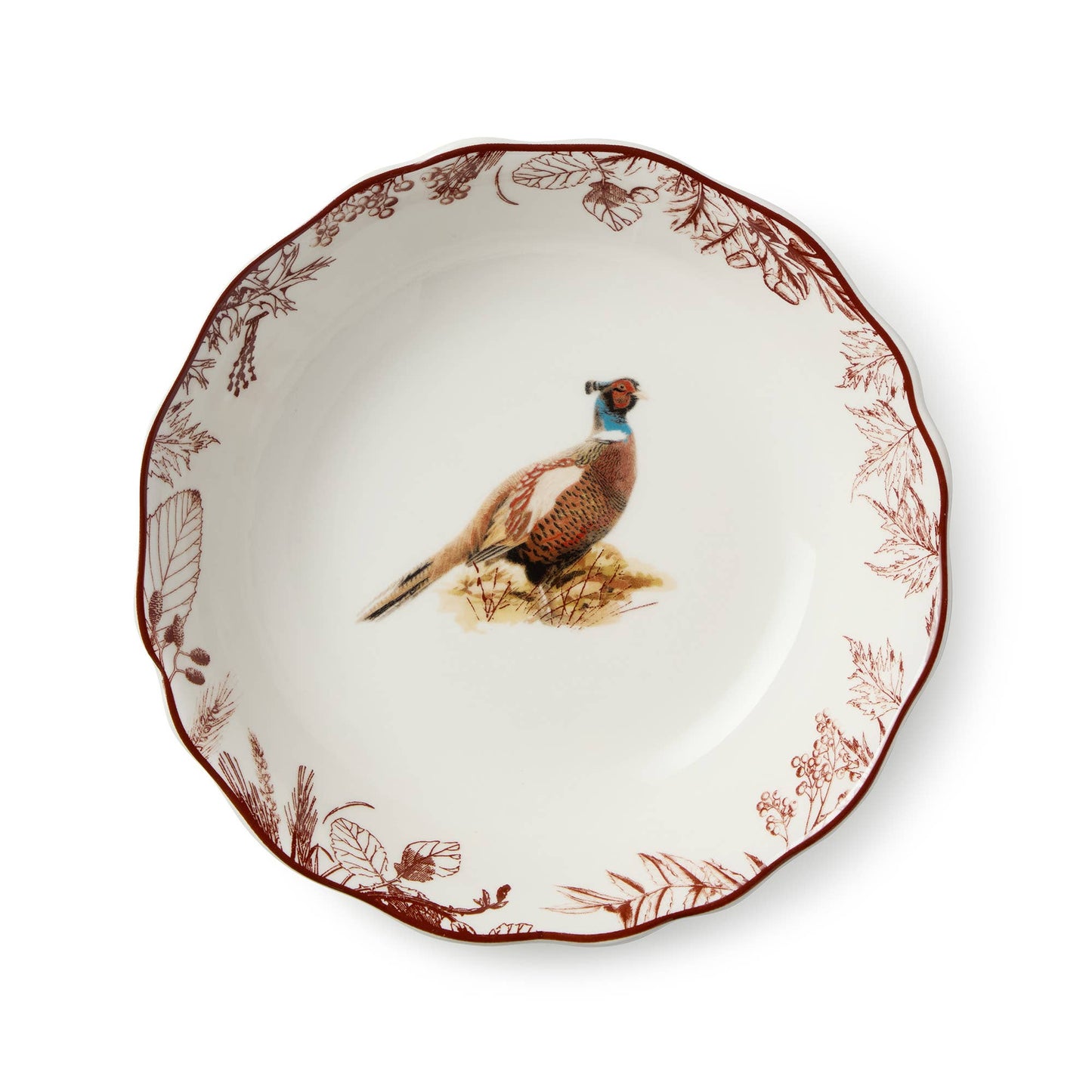 Suppenteller-Set „Pheasant Grove“ – 4 Stück