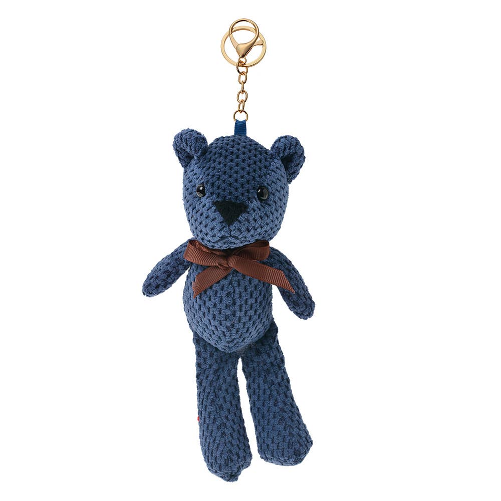 Schlüsselanhänger Bär BLAU