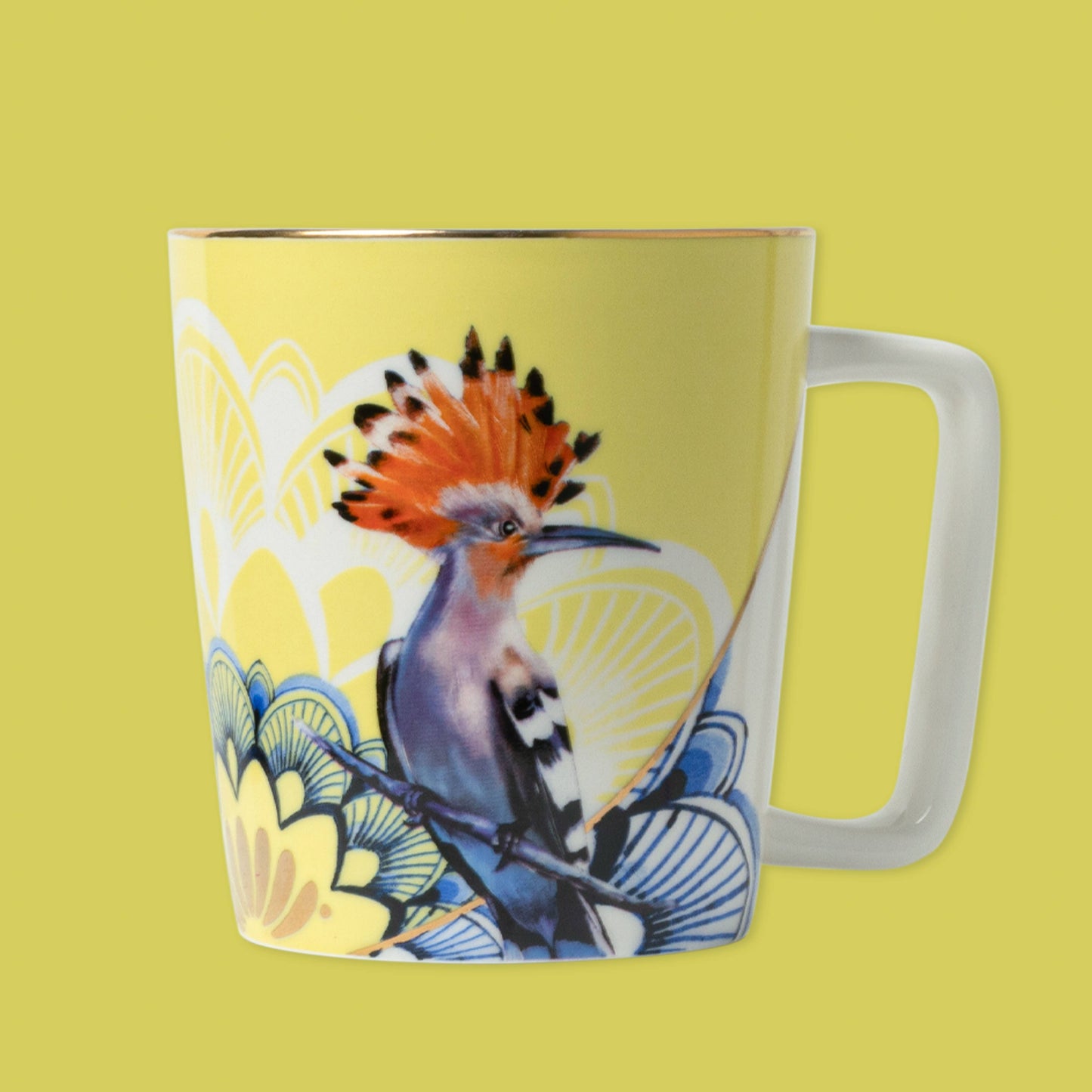 Tasse mit Mandala-Hopfenmotiv