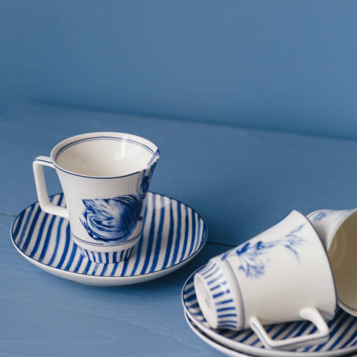Teebeutelhalter „Tulip Stripes“