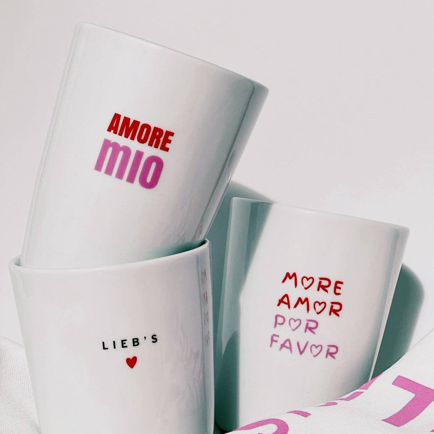 Becher Heart I MORE AMOR POR FAVOR