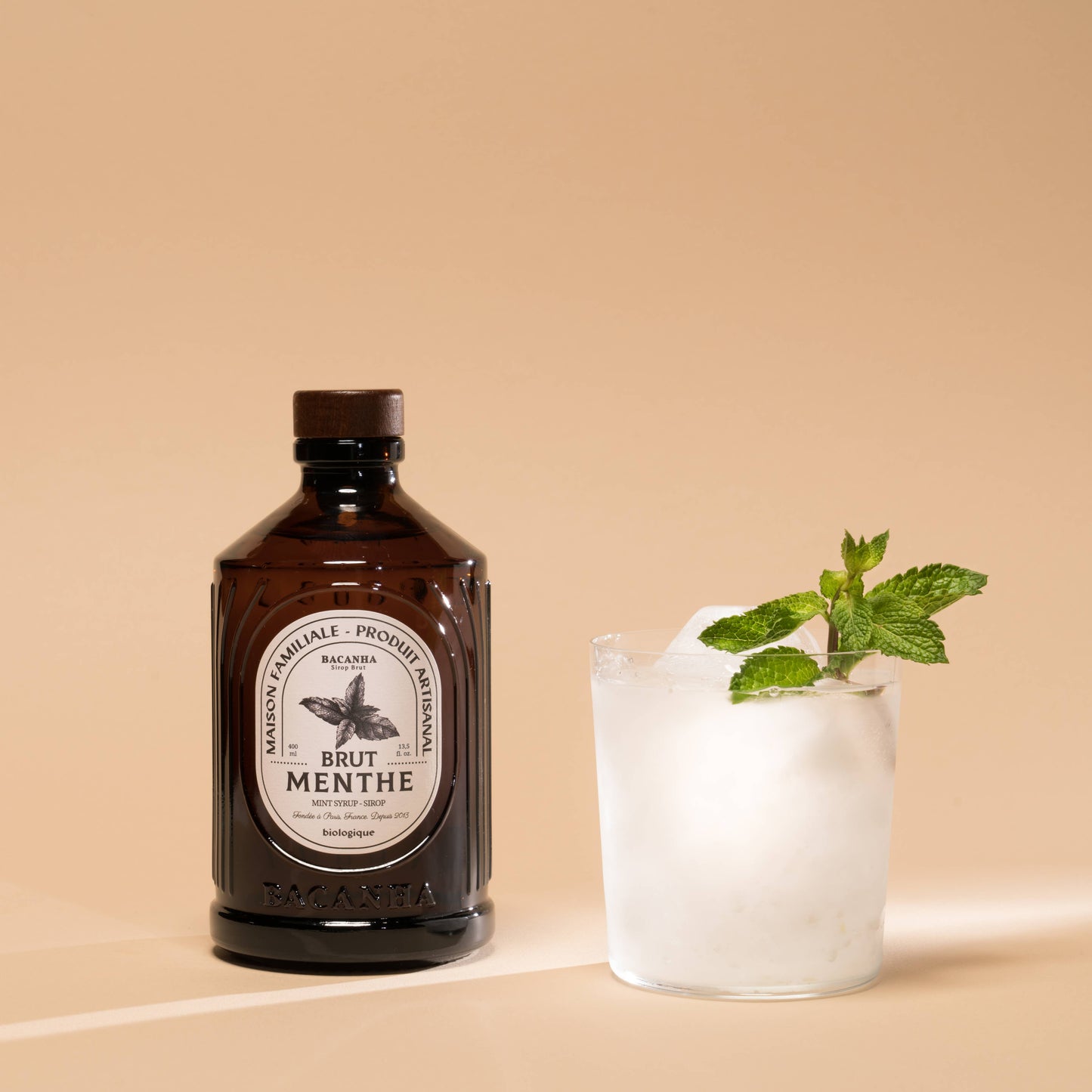 Roher Minzsirup - Bio - 400 ml