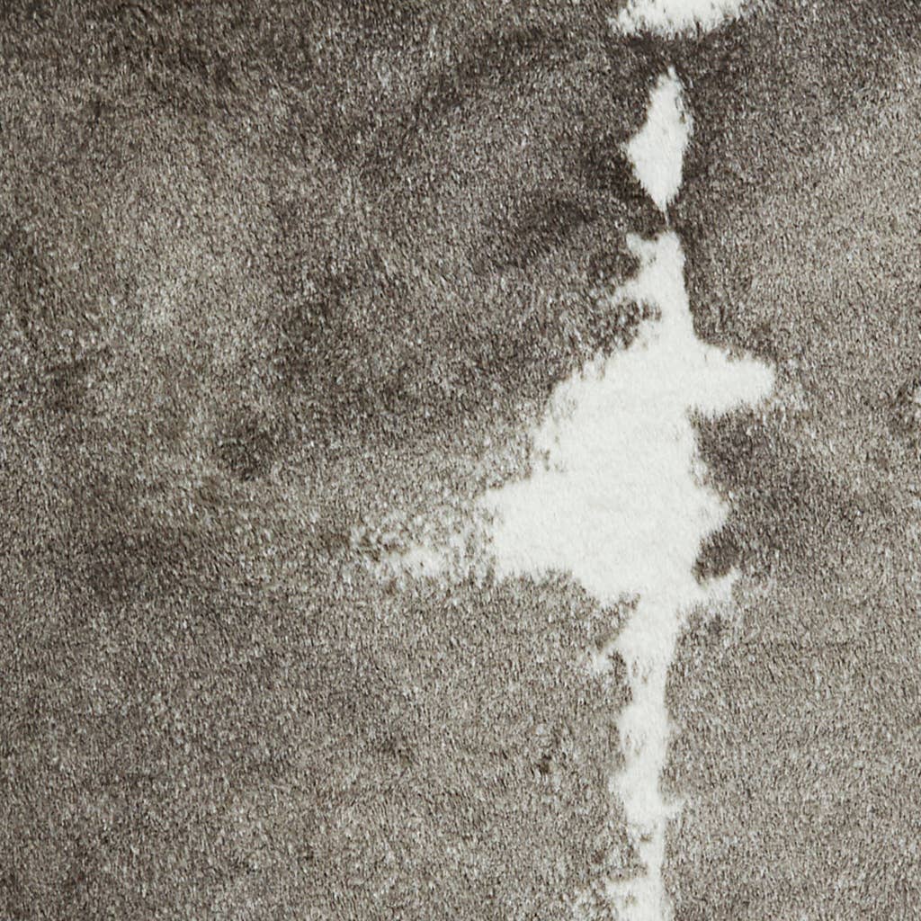 Grim Kuhfellteppich_Berggrau/Weiß
