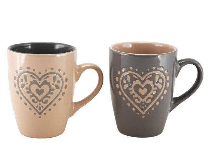 Tasse 'Shabby' 2er Set