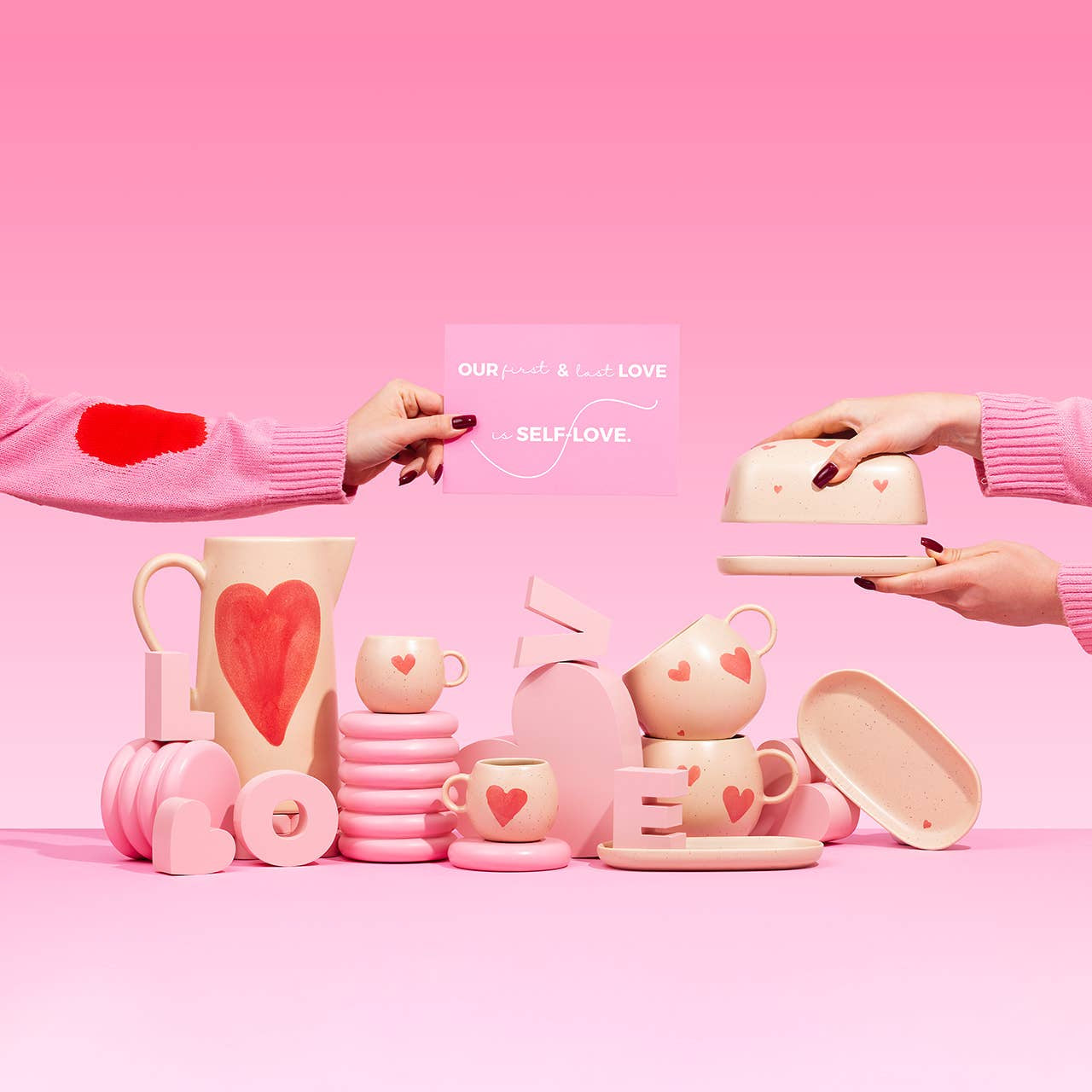 Cozy Hearts Krug 1,5L Limited Edition