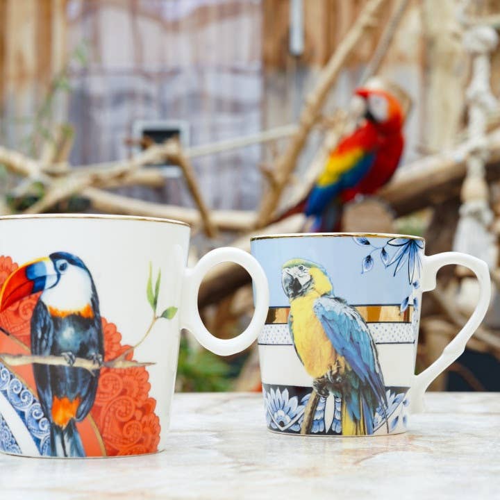 Tasse Mandala Papagei