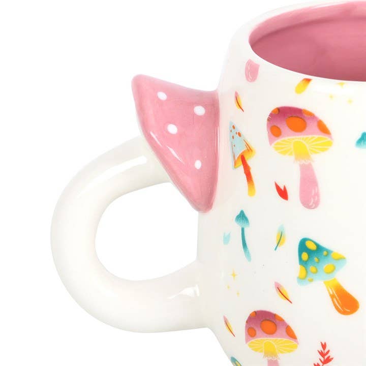 Funky Fungi Tasse mit Pilzgriff