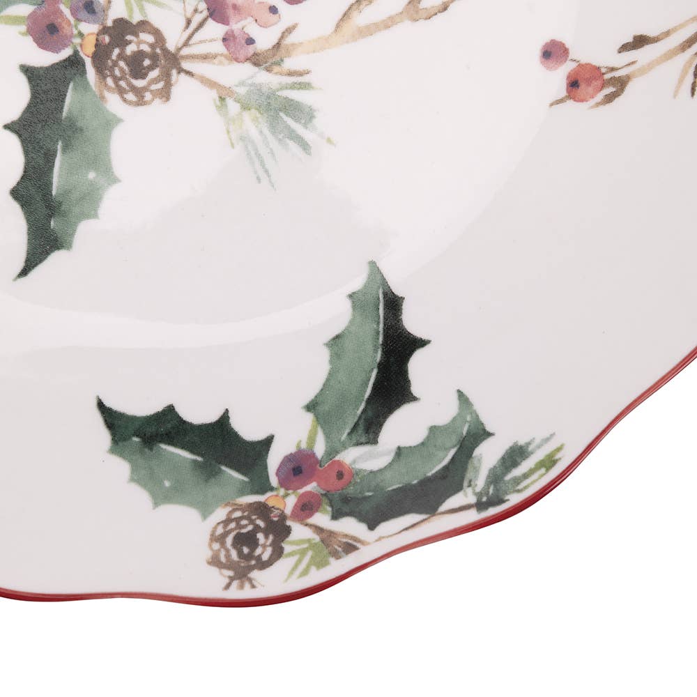 VINTAGE XMAS TELLER 20,7CM