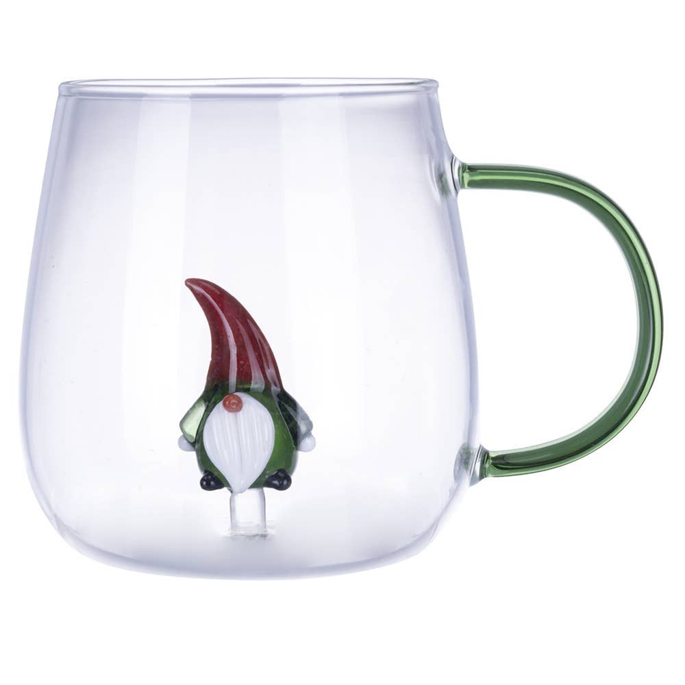 XMAS BECHER BOROSILIKAT GNOM