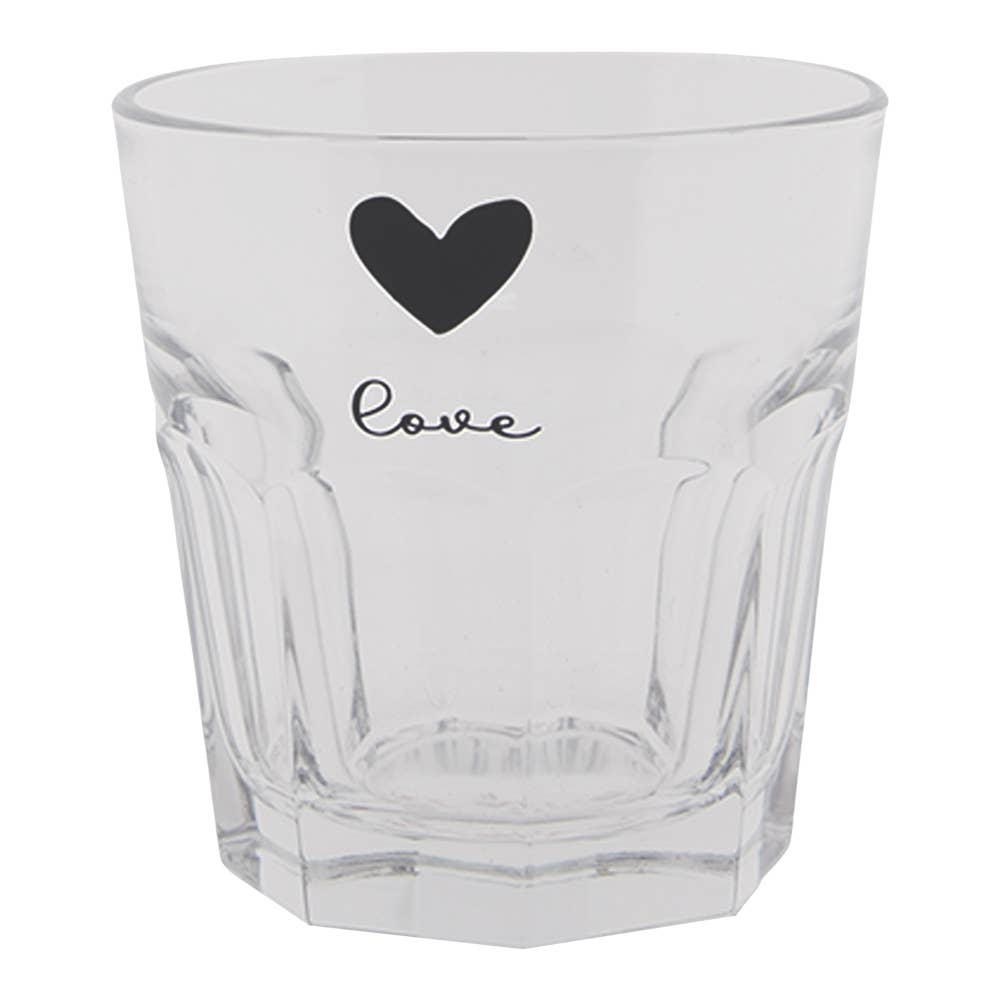 SPAR-SET Glasbecher HERZ 4 Stück