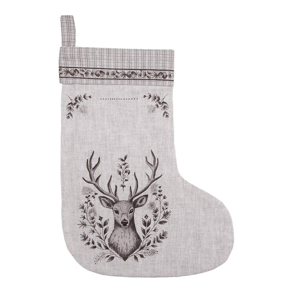 Weihnachtsstrumpf Hirsch