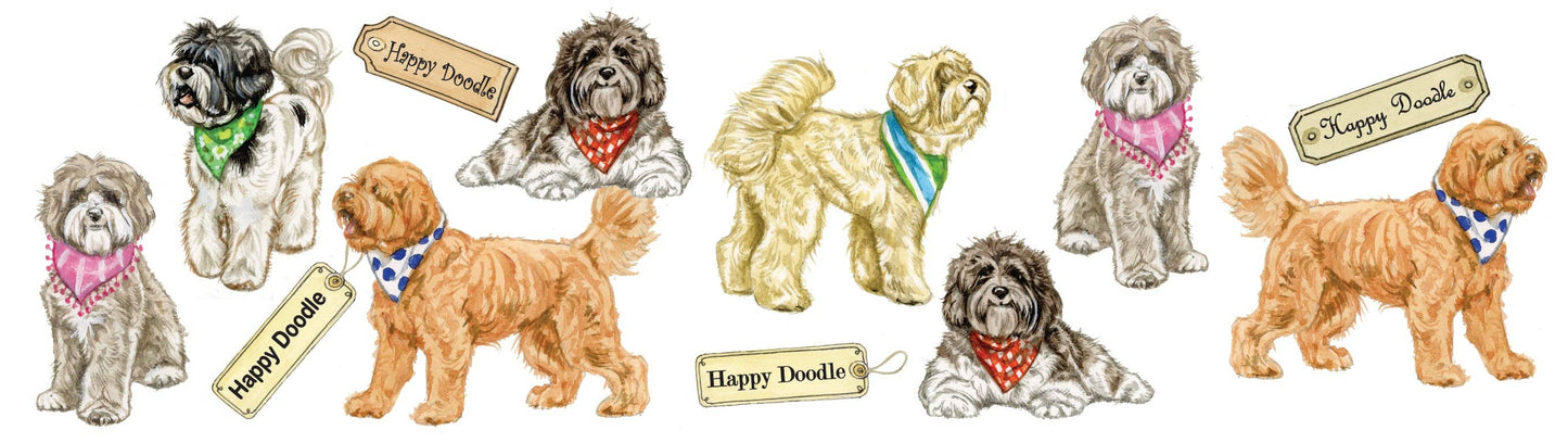 Tassen mit Labradoodle