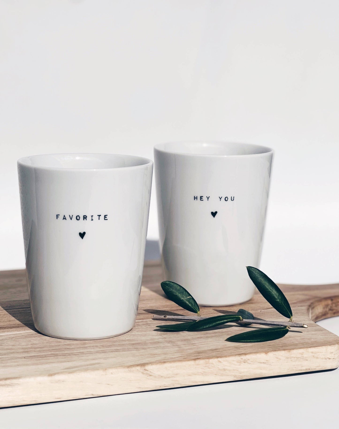 Becher Herzensmensch Herz