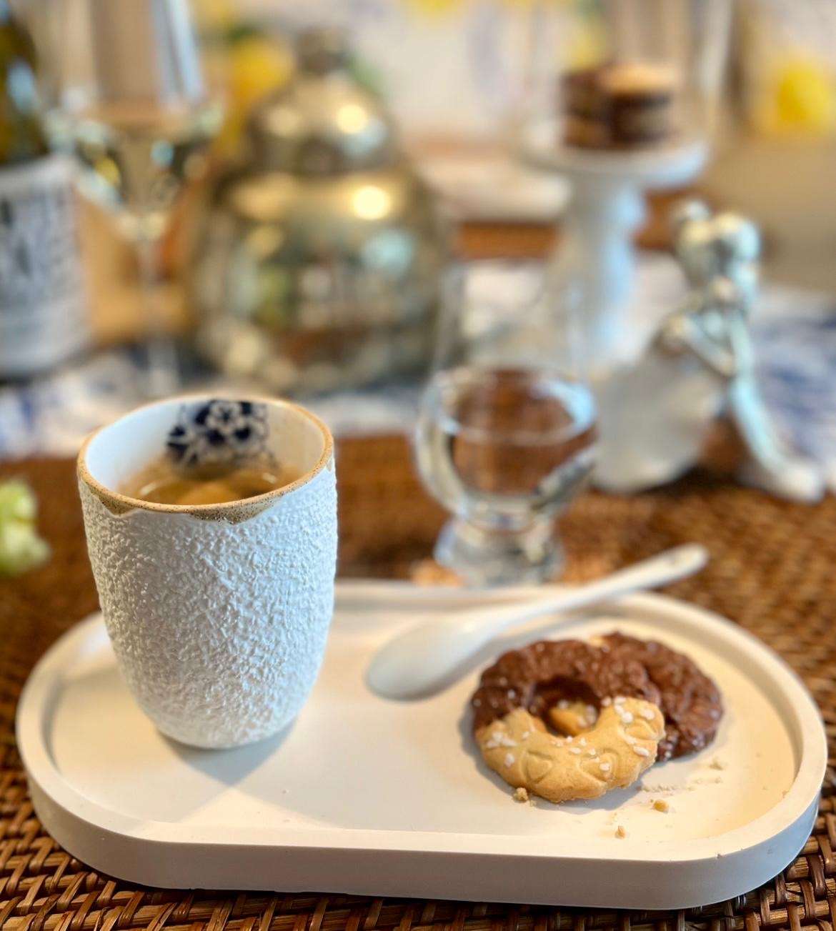 Blue Blossom Cappuccinotasse