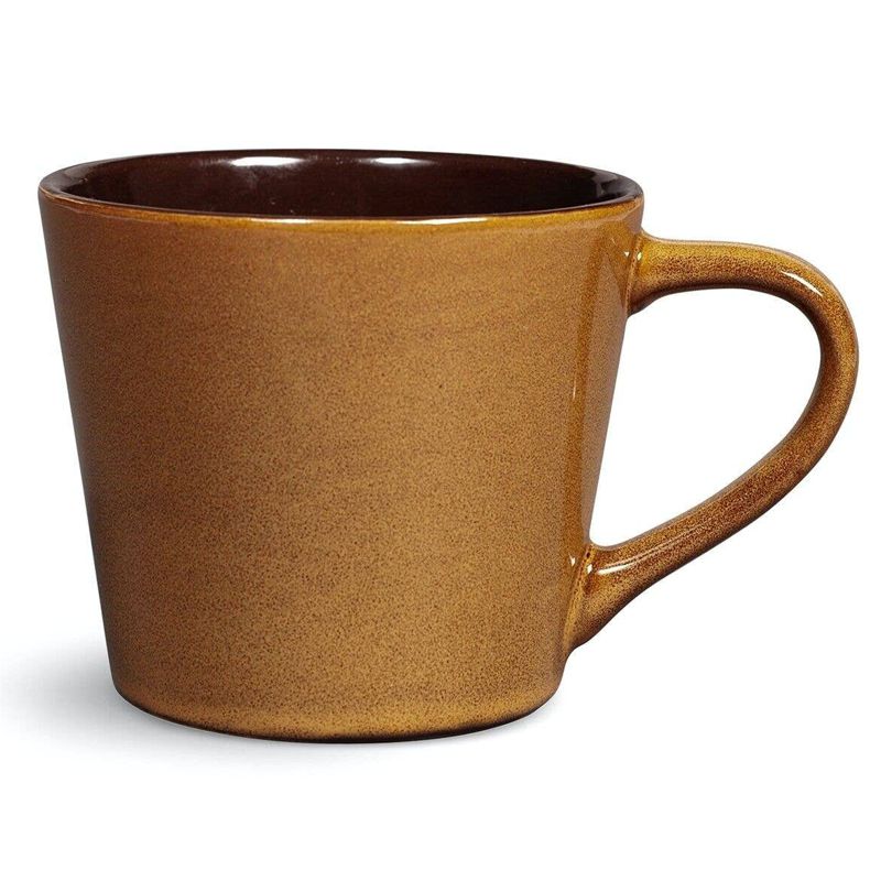 Jumbo-Tasse aus Steingut camel