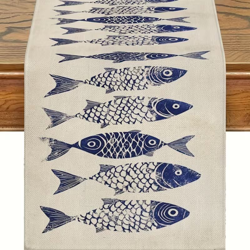 Tischläufer FISCHE