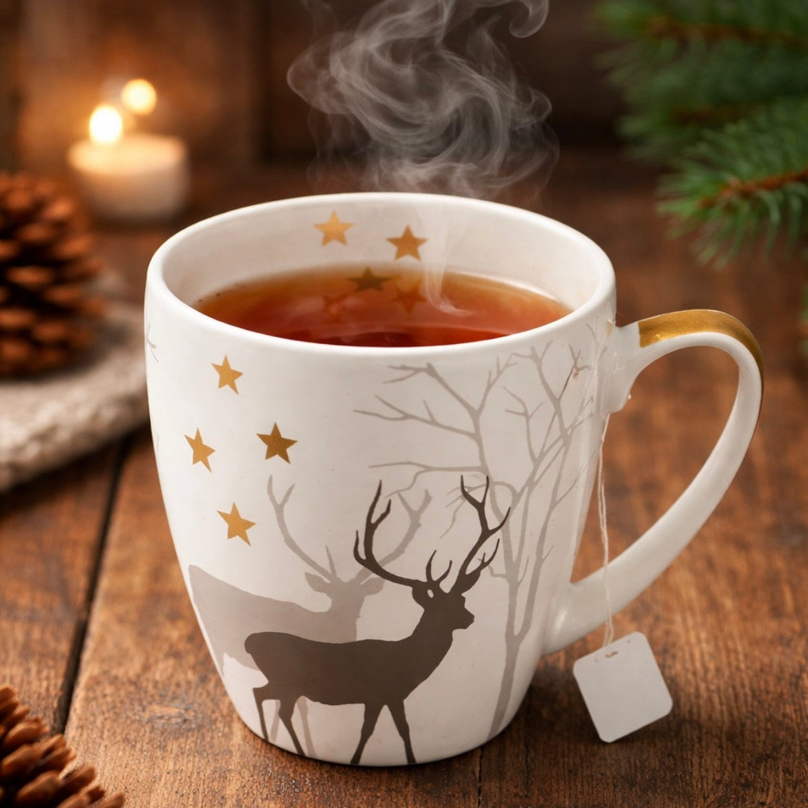 Tasse 'Winter Deers'