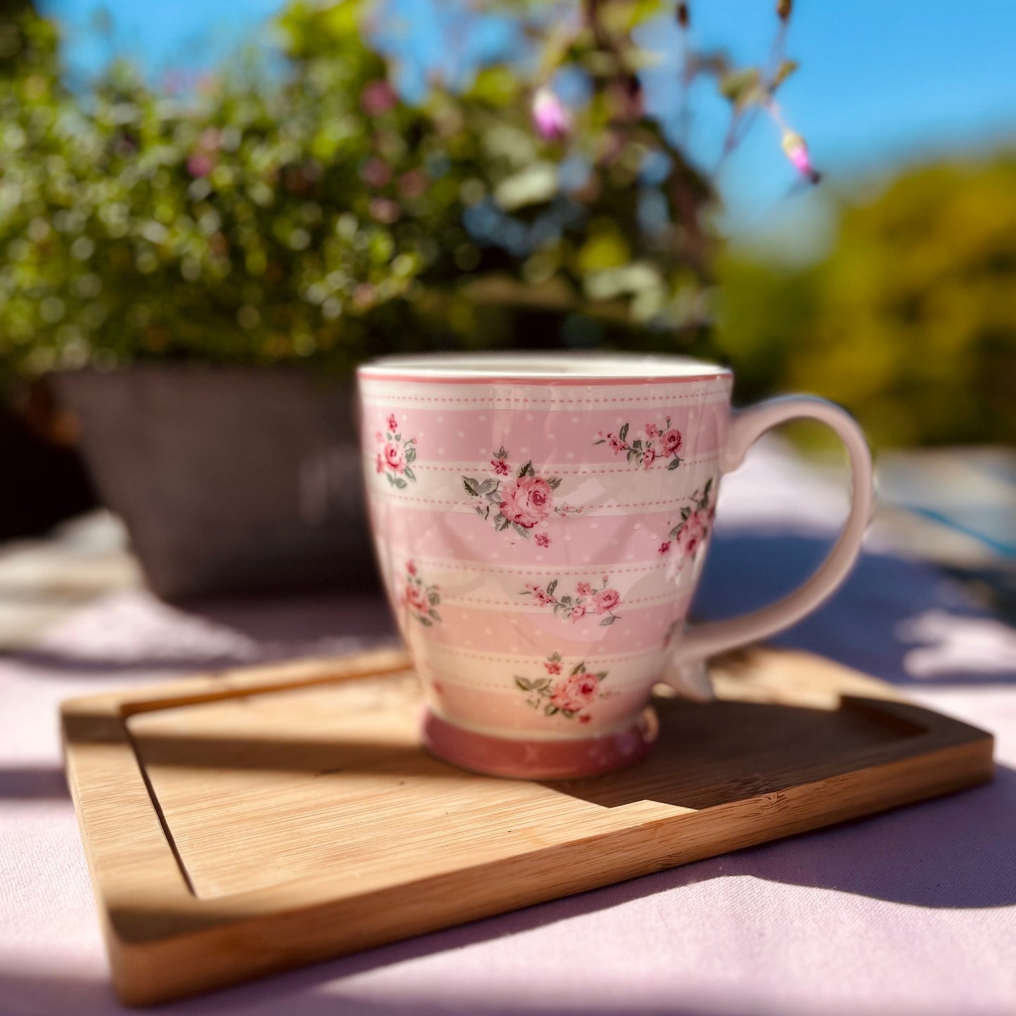 Porzellanbecher Bella Roses