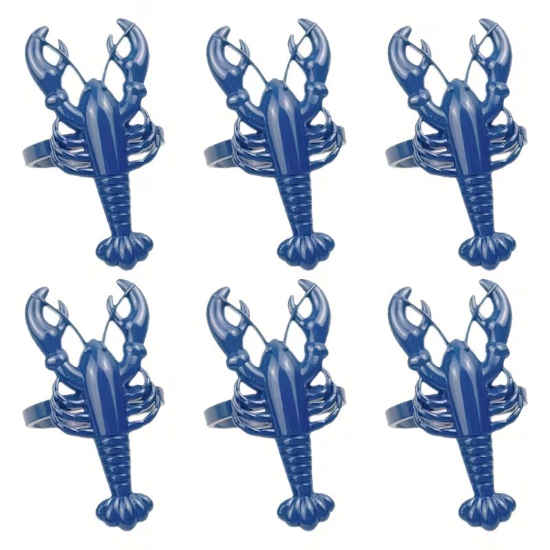Serviettenringe LOBSTER, 6er-Set