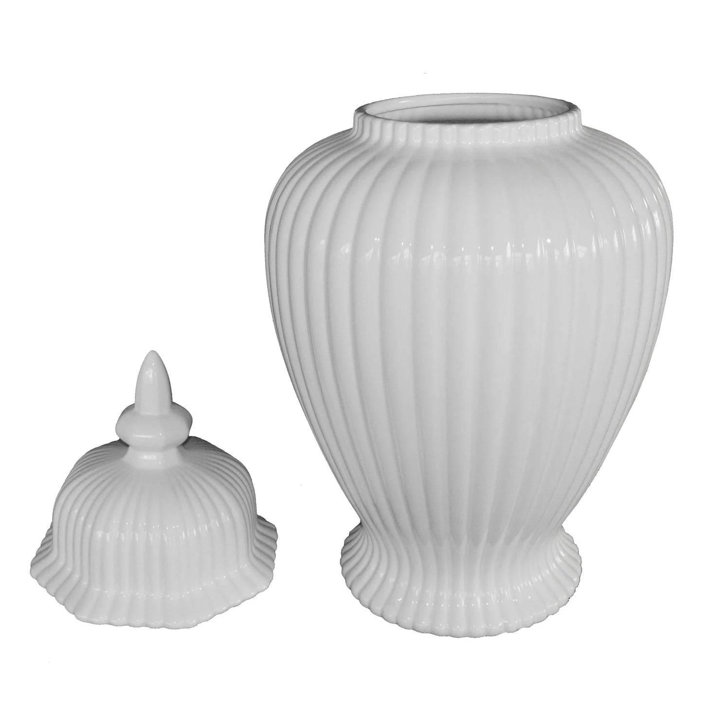 Ingwerglas geriffelt, 61 cm