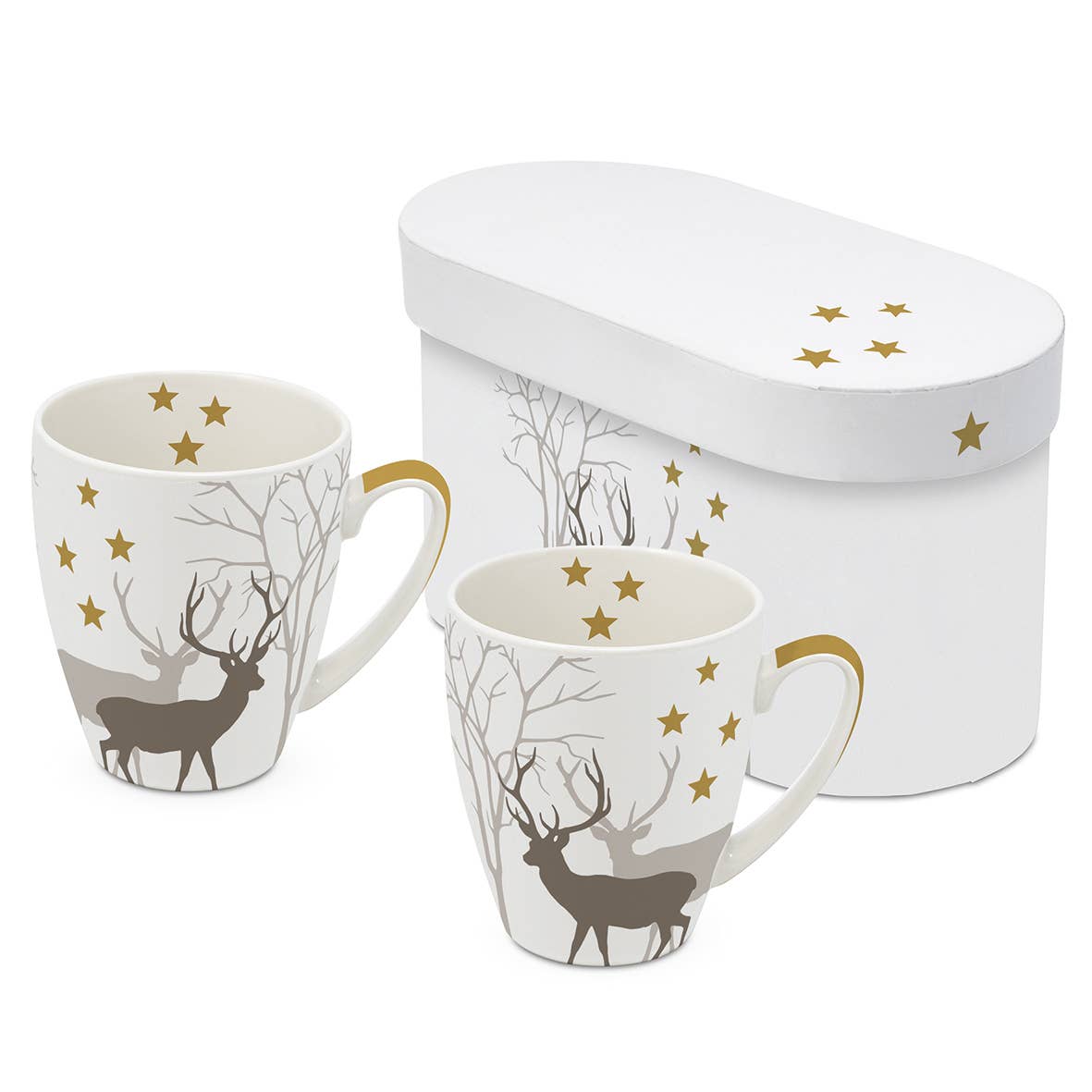 Tassen Set 'Winter Deers'