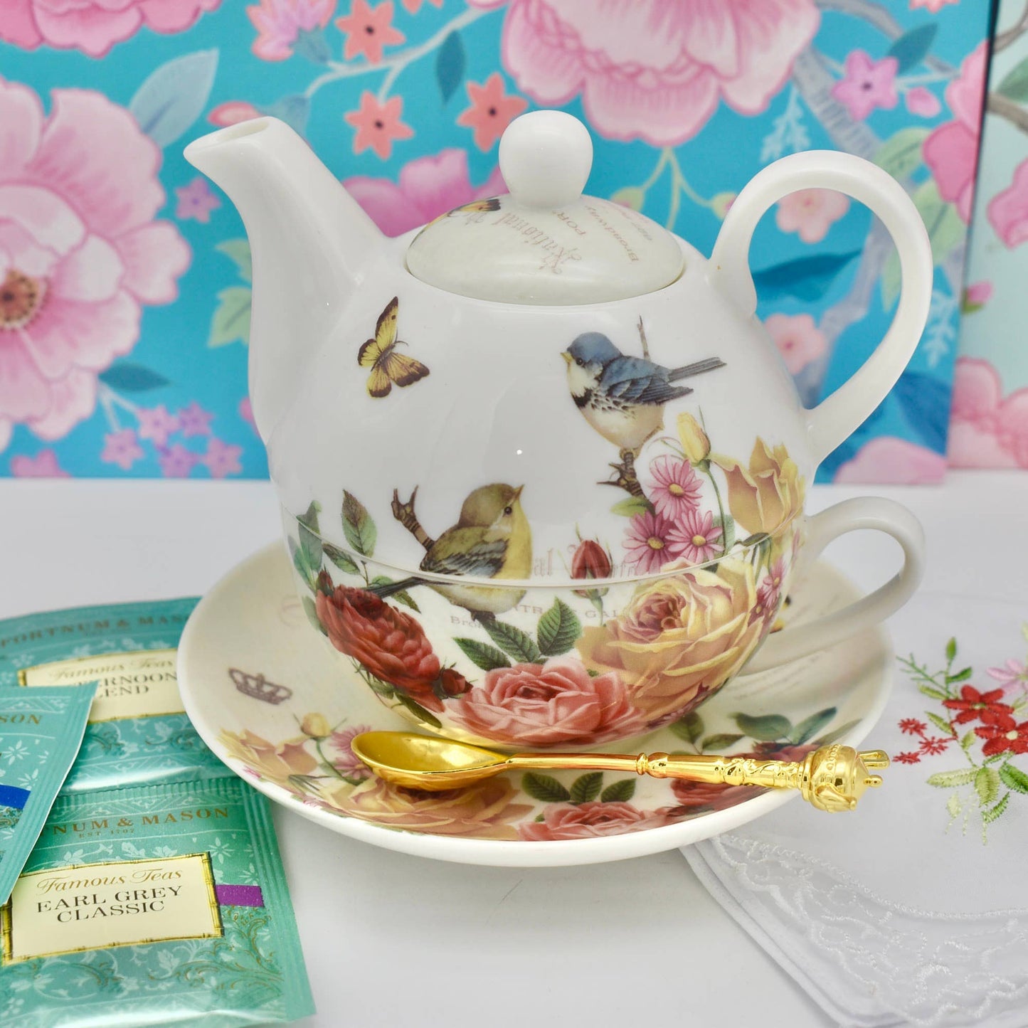 Tea for One Set 'Birds'
