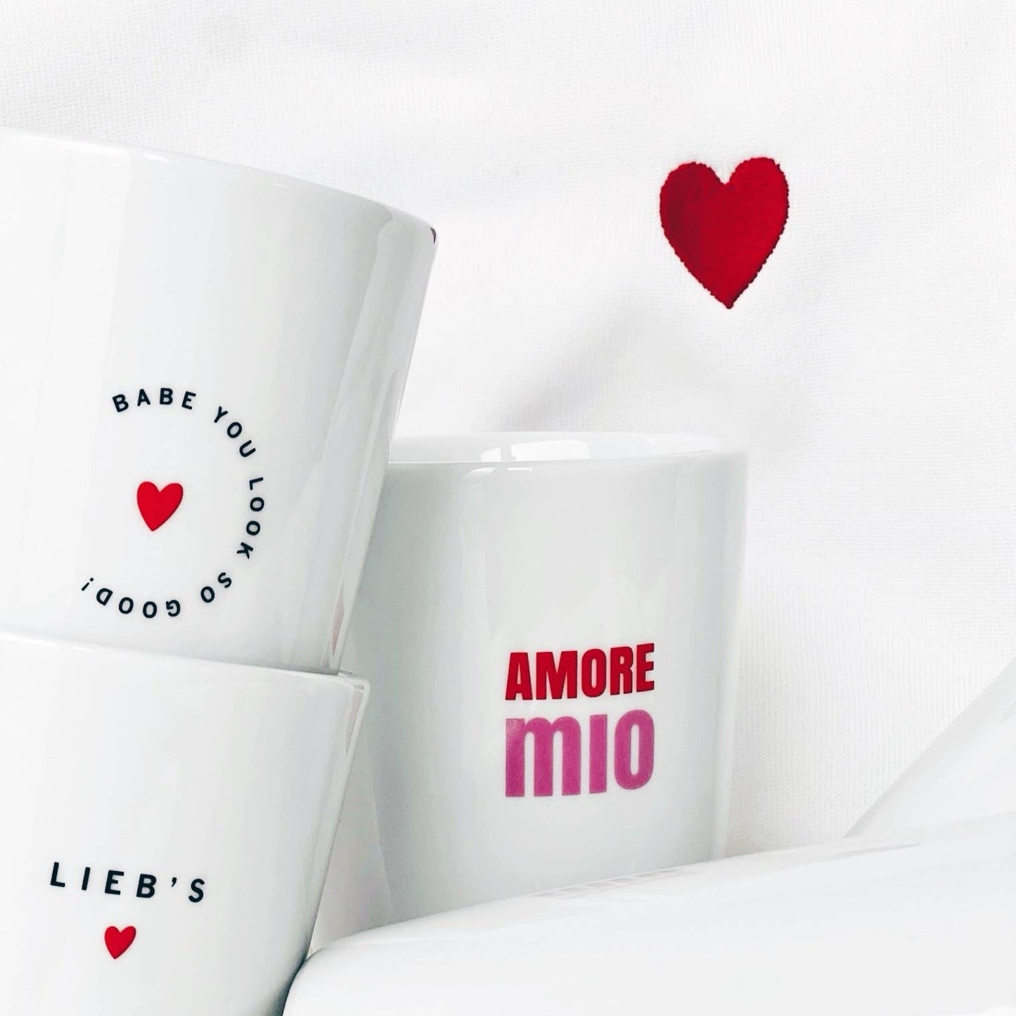 Becher Heart I AMORE MIO