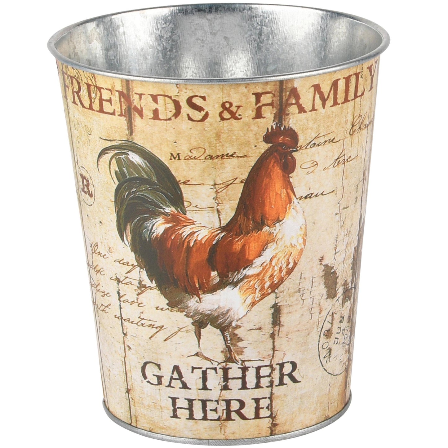 Blumentopf mit Hühnchen