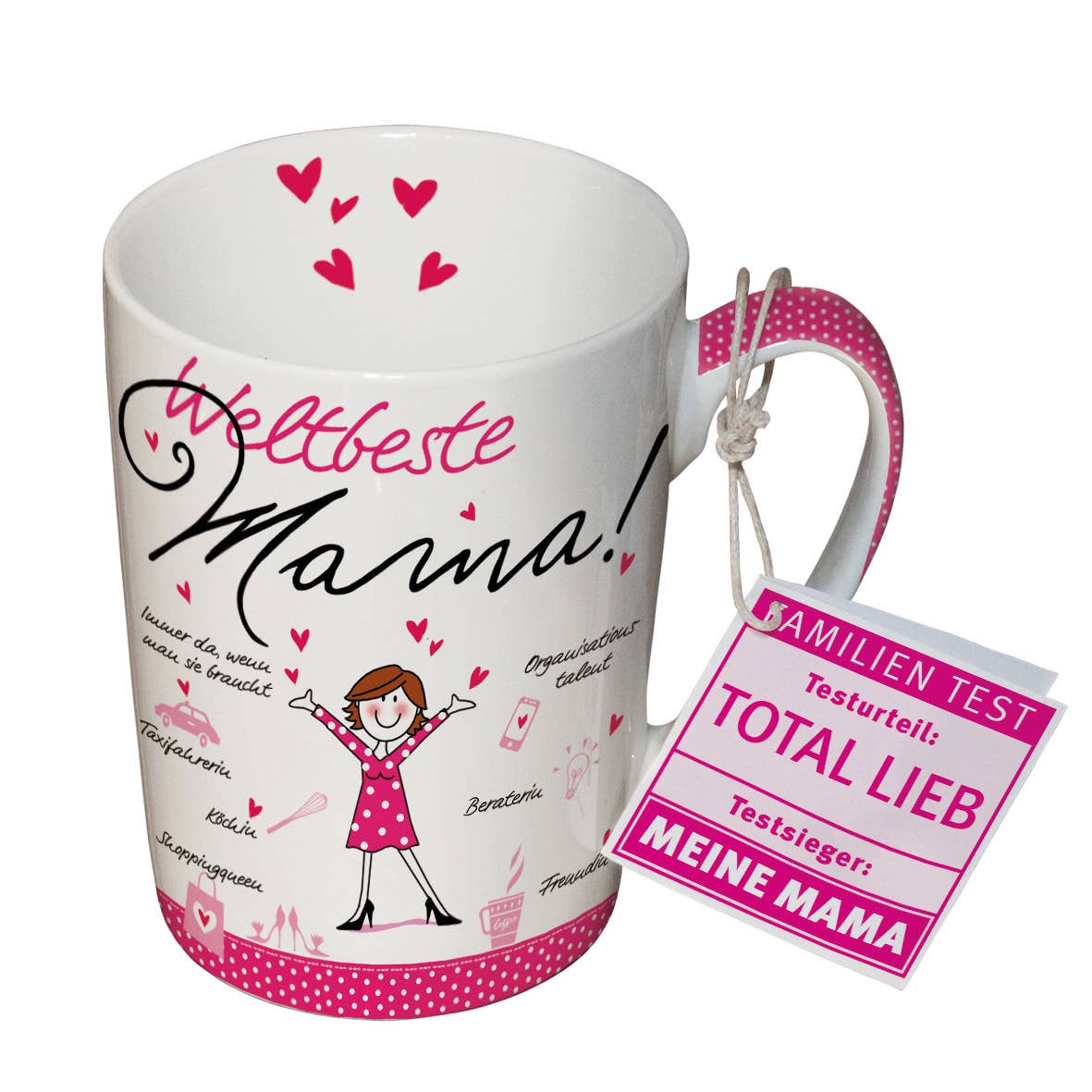 Tasse 'Weltbeste Mama'