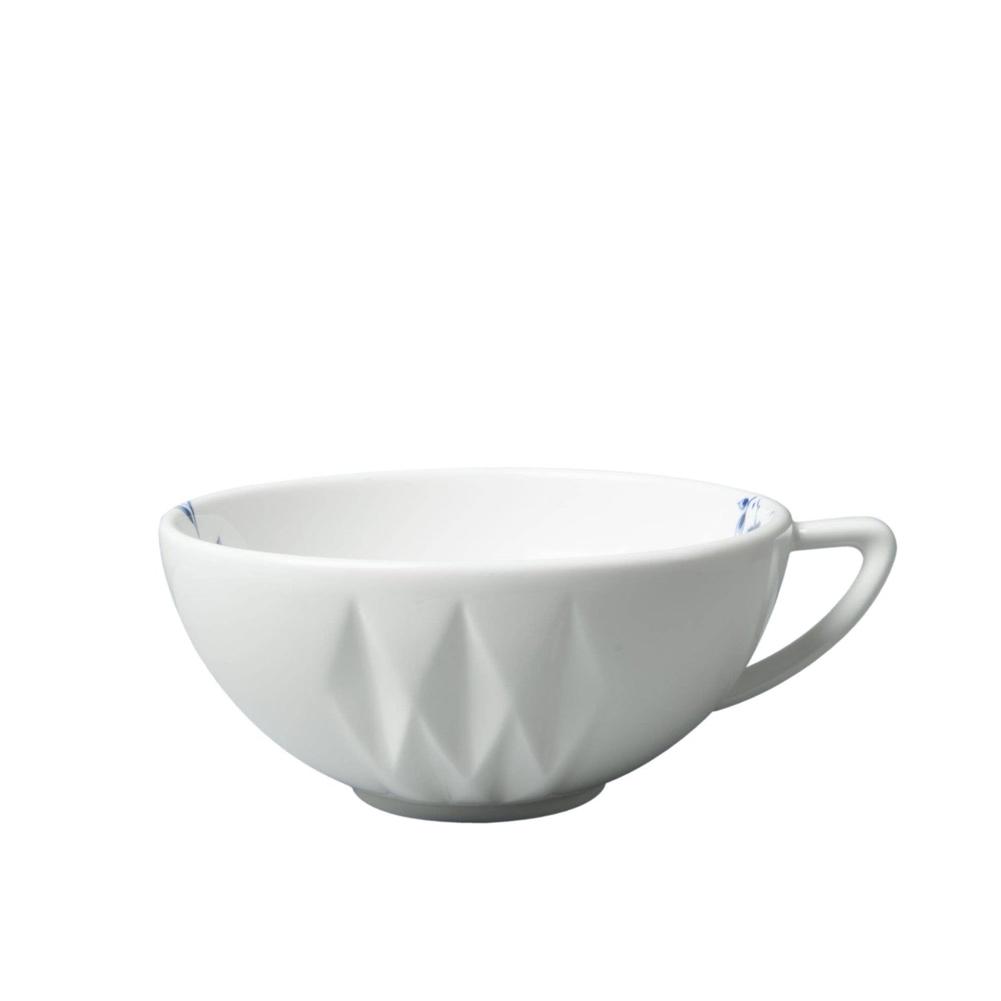 Tasse und Untertasse Blue Fold