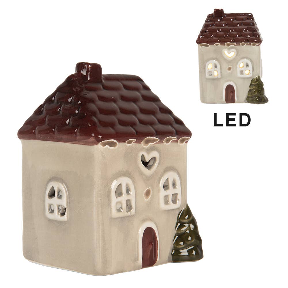 Dekoratives Haus mit LED