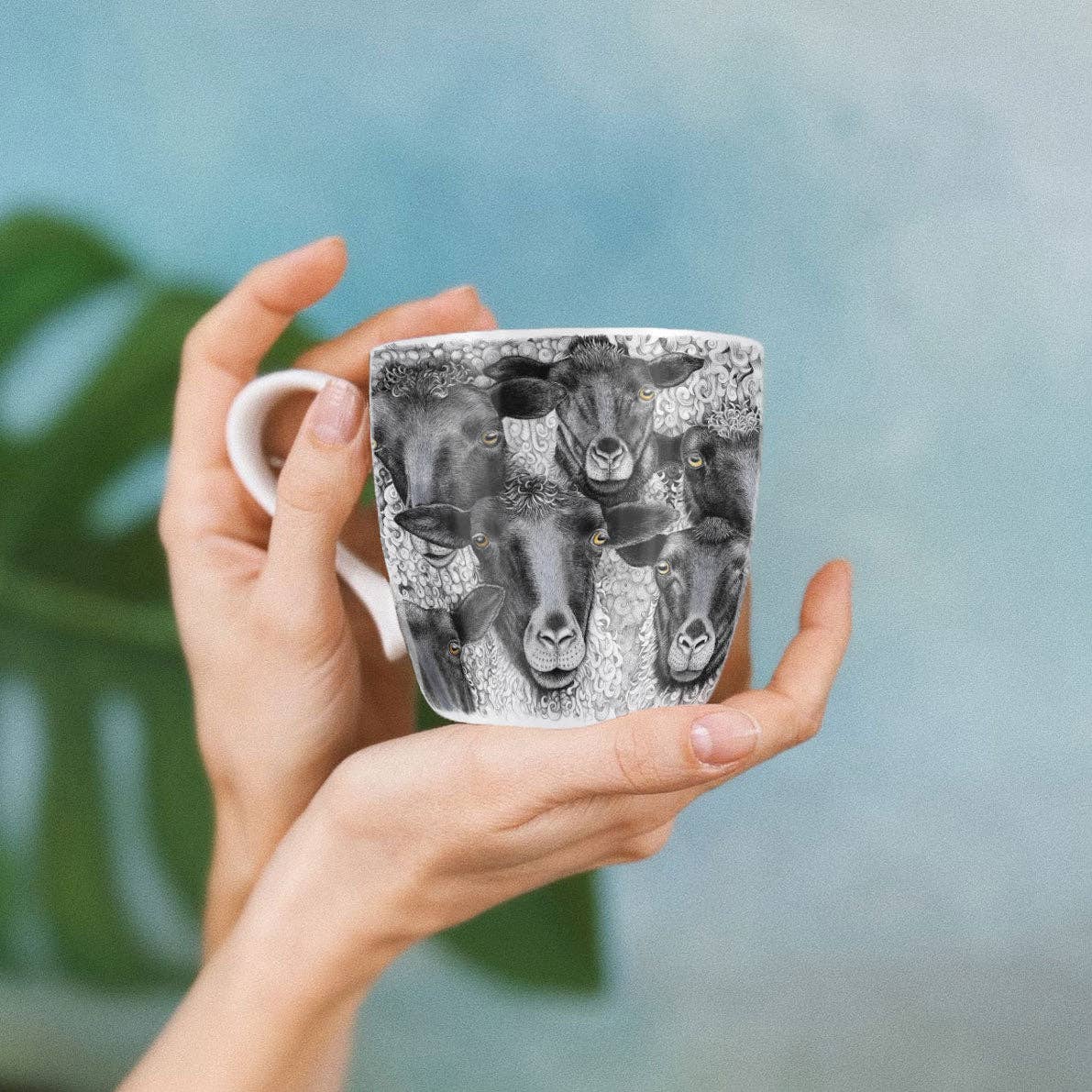 Becher 'Ich schaue dich an'