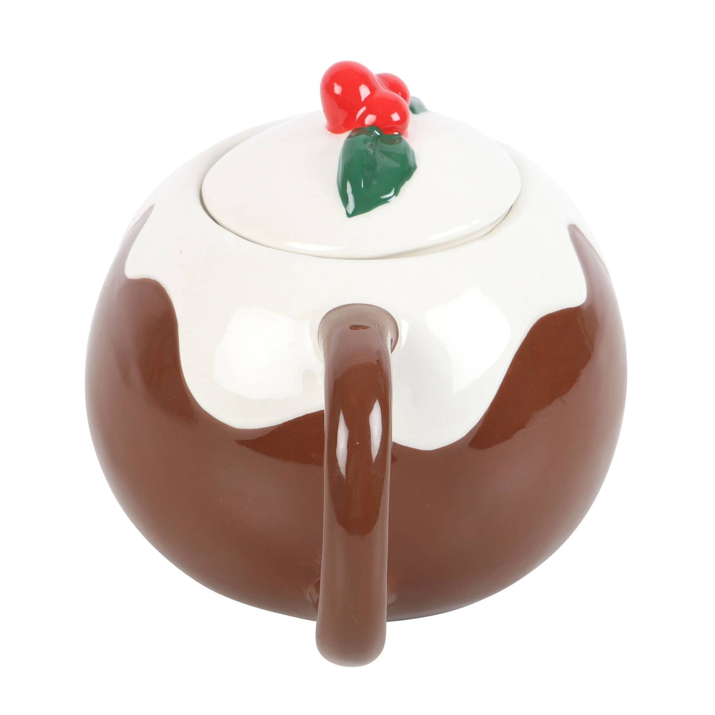 Tasse in Form von Weihnachtspudding