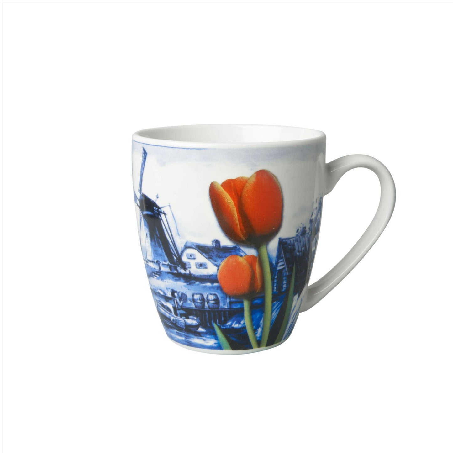 Tasse Mühle & Tulpe