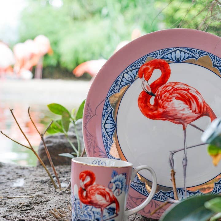 Tasse Mandala Flamingo