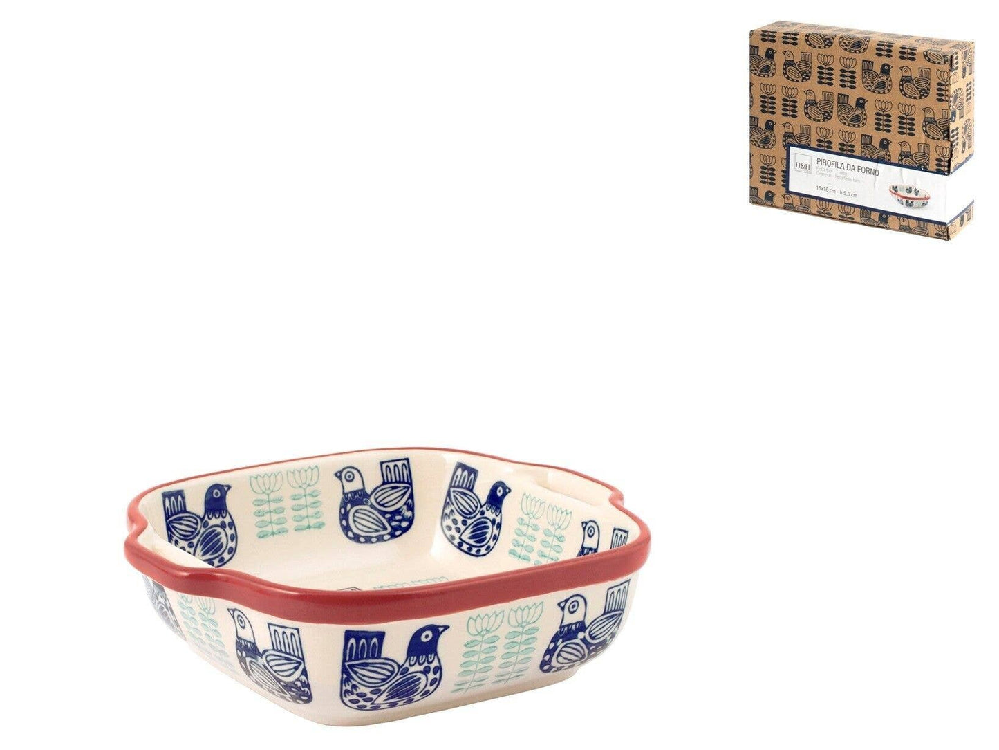 Quadratische Auflaufform HAVANA