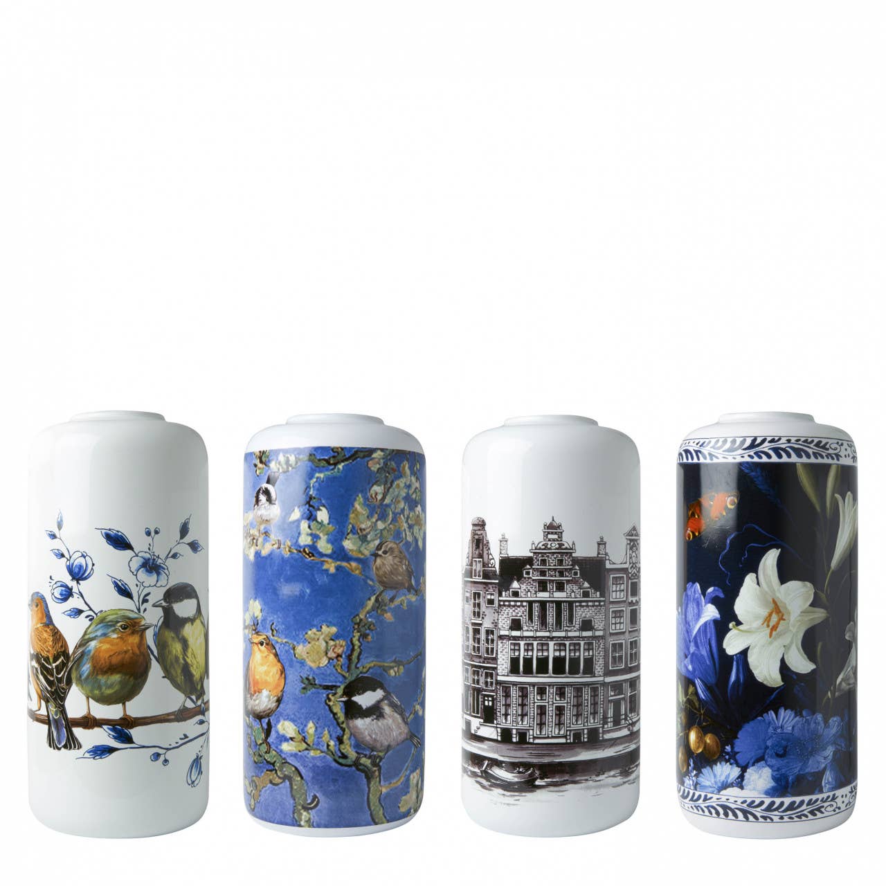Zylindervase Vogels van Gogh