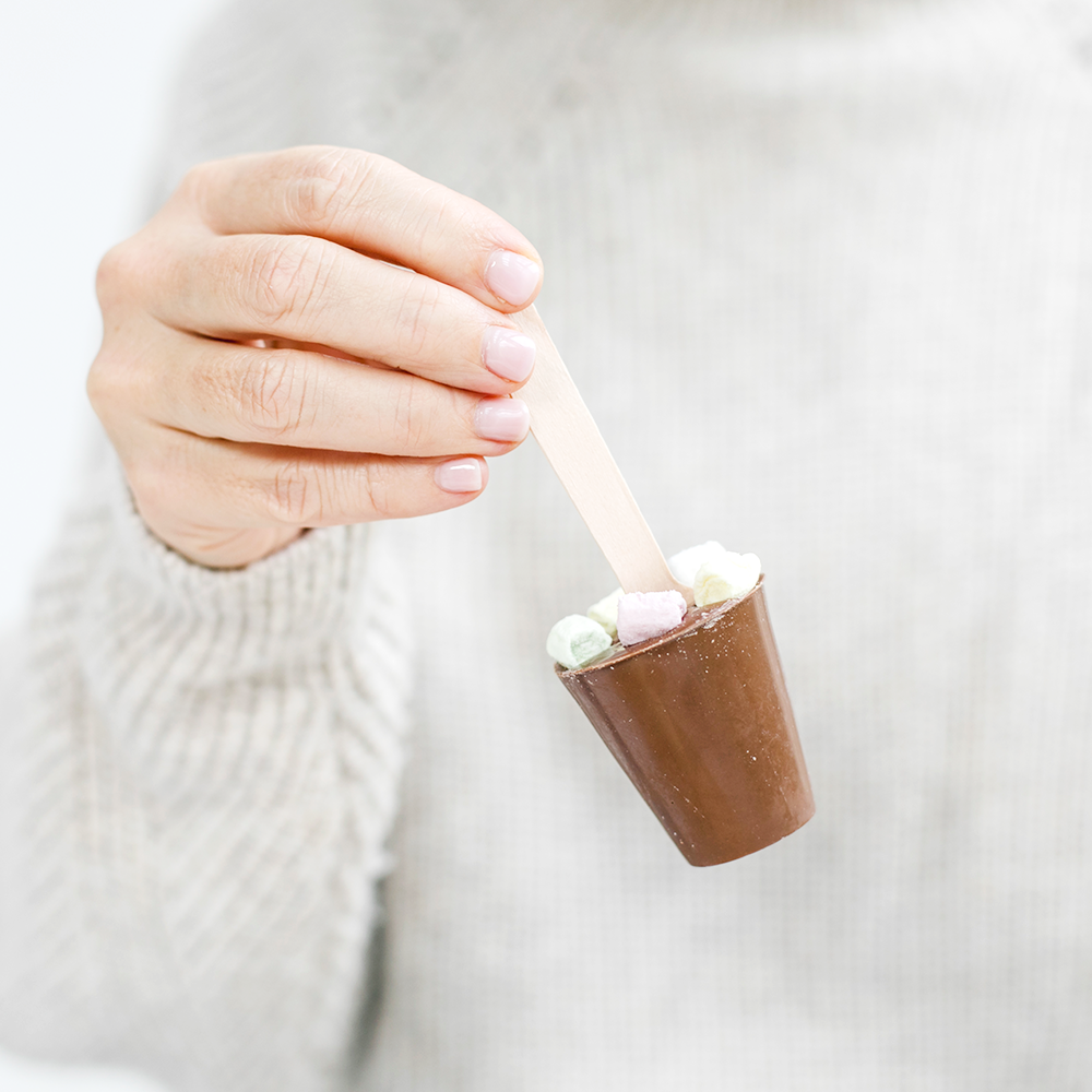 Trinkschokolade Marshmallow "Heute fühl ich mich bärenstark"