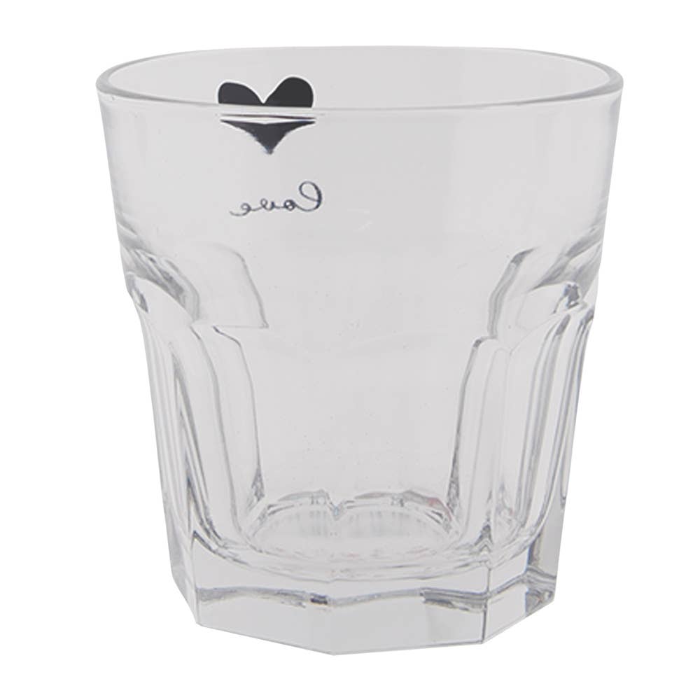 SPAR-SET Glasbecher HERZ 4 Stück