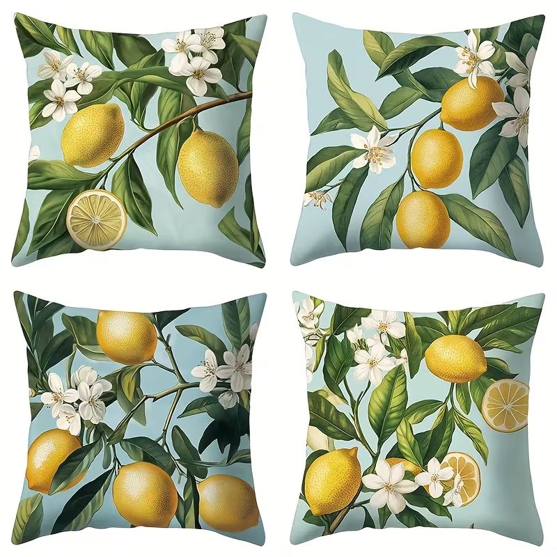Kissen-Set LEMON, 4 Stück