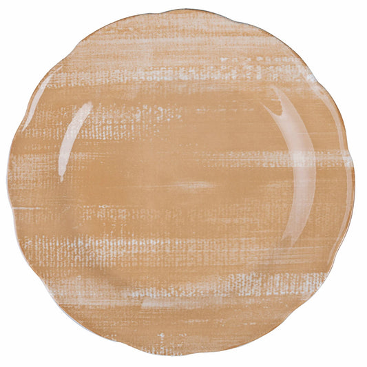 Flacher Porzellan-Teller VERSILA sand