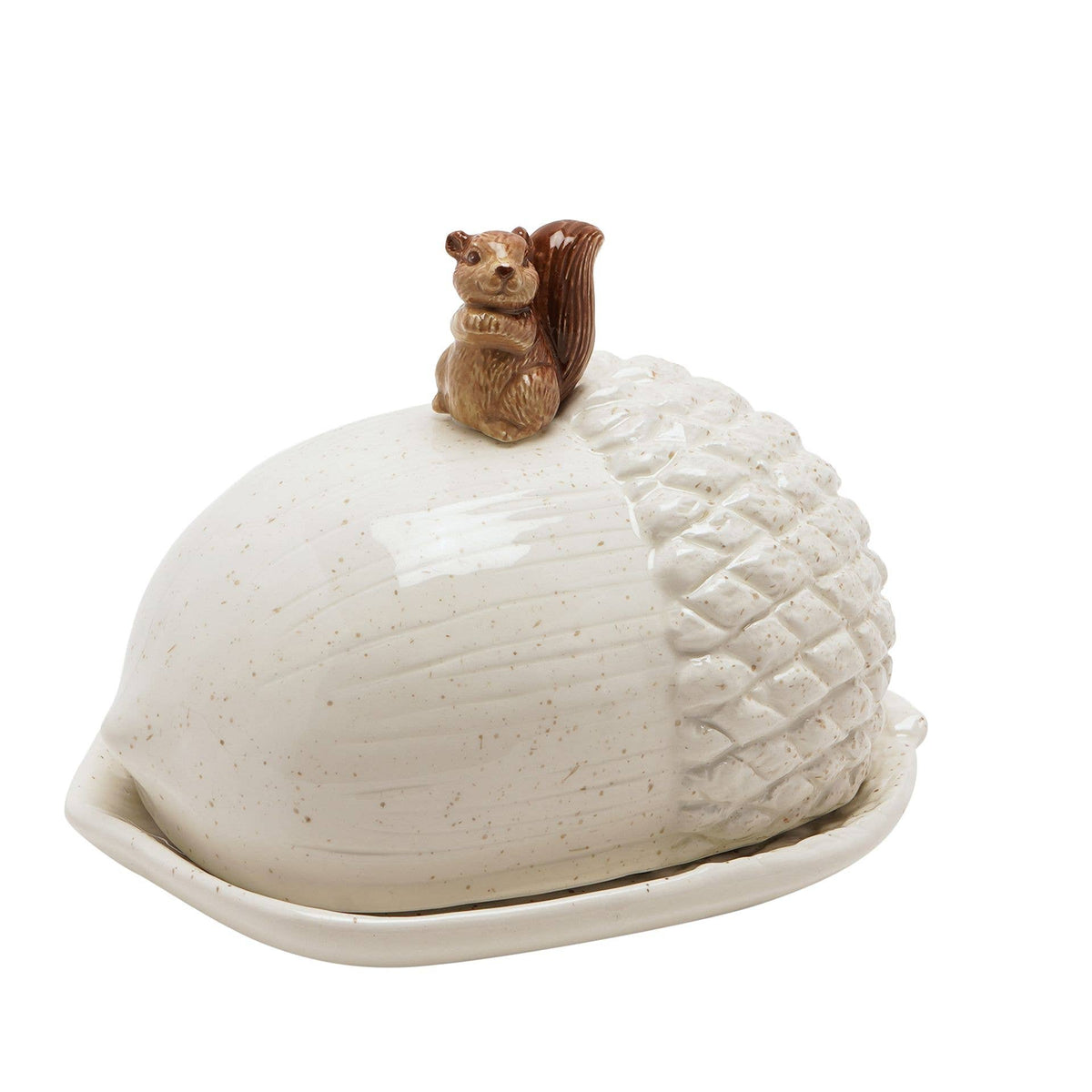 Country Living Butterdose mit Eichhörnchen
