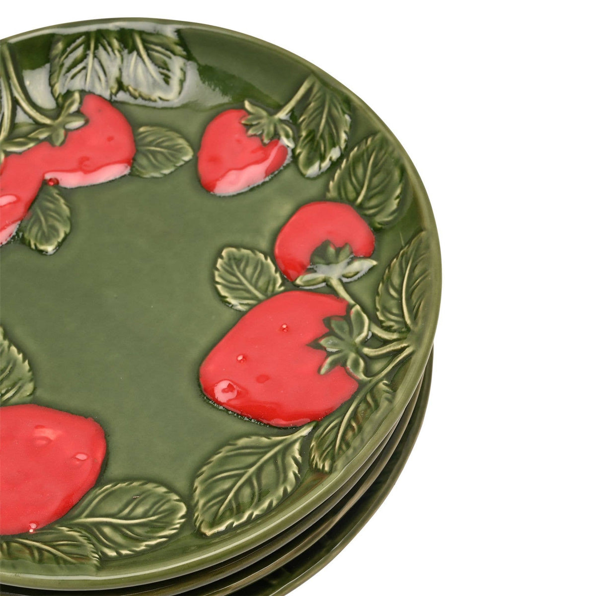 Cottage Garden Erdbeer-Teller – Keramik mit Relief