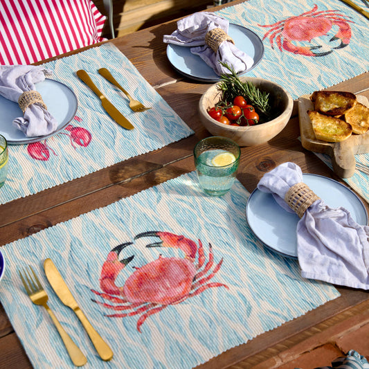 Tisch-Set Abersoch MARINE 4-teilig
