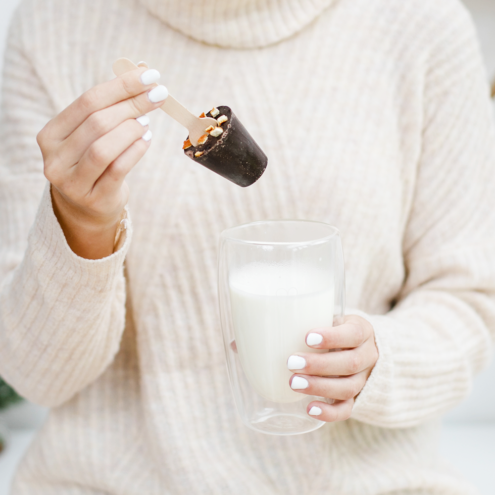 Trinkschokolade Lebkuchen Orange "Fröhliche Weihnachten"