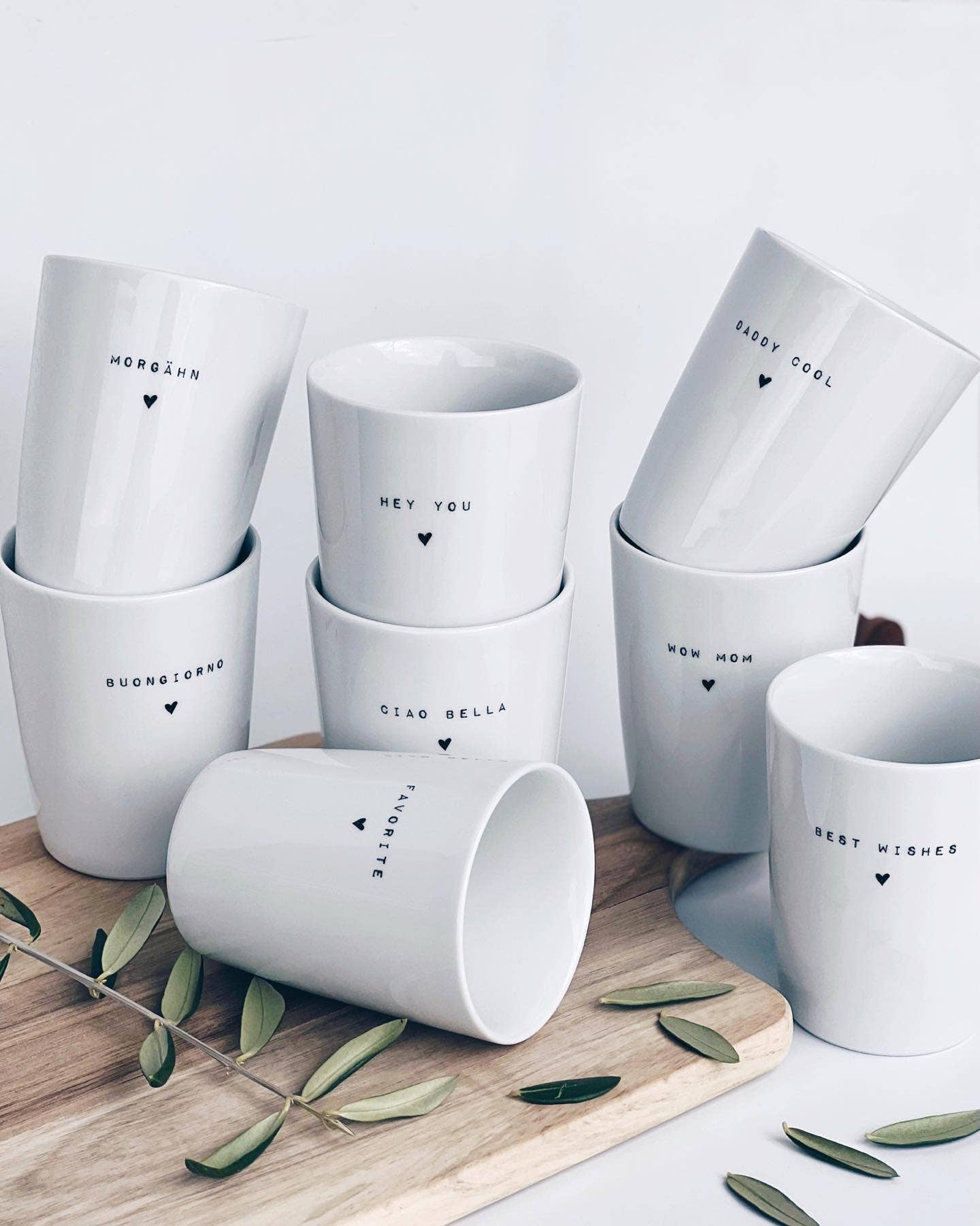 Becher Herzensmensch: Morgähn